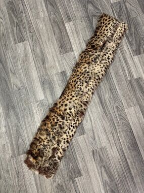 Vintage genuine fur neck wrap scarf